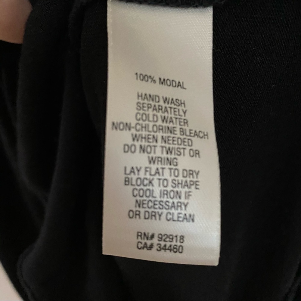 Juicy Couture Black Jersey Sleeveless Midi Dress M - Picture 12 of 12